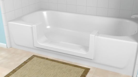 CleanCut Step tub to step-in shower conversion kit